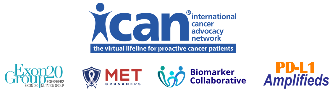 ICAN, Exon20Group, METCrusaders, Biomarker Collaborative, PD-L1 Amplfieds